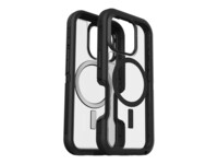 OtterBox Defender Series XT Beskyttelsescover Mørk side (klar/sort) Apple iPhone 16 Pro