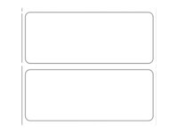 Zebra Z-Perform 1000D Etiketter 63.5 x 25.4 mm 2580etikette(r)