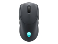 Alienware Tri-Mode Gaming Mouse AW720M Optisk Trådløs Kabling Sort