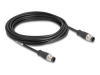 DeLOCK CAT 5e S/FTP 5m Netværkskabel Sort