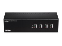 TRENDnet TK 440DP KVM / audio / USB switch Desktop
