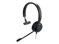 Jabra Evolve 20 MS mono Kablet Høretelefoner Sort