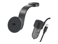 4smarts Trådløs opladerholder til bil 30Watt