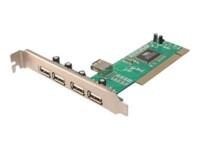 LogiLink PCI Card USB 2.0 4 1 Port USB-adapter PCI 480Mbps
