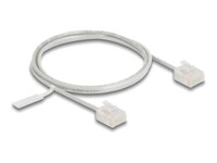 DeLOCK CAT 6 Ikke afskærmet parsnoet (UTP) 1m Patchkabel Grey