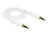 Delock Audiokabel 50cm Hvid