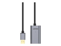 Unitek USB 2.0 USB forlængerkabel Sort