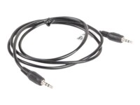 Lanberg Audiokabel Sort 1.2m