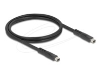 Delock DisplayPort kabel 1m Sort