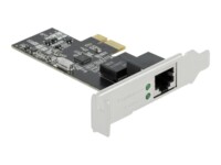 DeLock PCI Express x1 Card to 1 x 2.5 LAN Netværksadapter PCI Express 2.1 x1 2.5Gbps