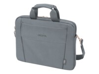 DICOTA Eco Slim Case Bæretaske 12.5' Metal 300D RPET polyester Grå
