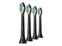 Philips Sonicare W HX6064 Optimal White Ekstra tandbørstehoved 4 Sort