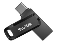 SanDisk Ultra Dual Drive Go 128GB USB 3.2 Gen 1 / USB-C USB stick Sort