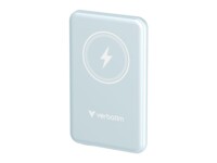 Verbatim Charge 'n' Go Trådløs power bank 5000mAh 20Watt 1xUSB-C Blå