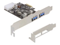 DeLock PCI Express card > 2x USB 3.0 USB-adapter PCI Express x1 5Gbps