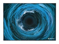 Sharkoon SKILLER SFM12 Undertow Stolemåtte Rektangulær Sort Blå