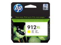 HP 912XL Gul 825 sider Blæk 3YL83AE#301