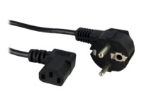 Inter-Tech Strømkabel 1.5m Sort