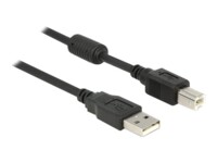 Delock USB-kabel 1m Sort