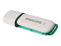 Philips FM08FD70B Snow edition 2.0 8GB USB 2.0 USB stick Hvid