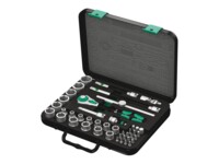 Wera Zyklop 8100 SB 2 Ratcheting torque wrench with bit and socket set 43 Dele