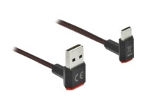 Delock Easy USB Type-C kabel 20cm Sort Rød