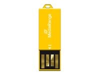 MediaRange Nano 16GB USB 2.0 USB stick Gul