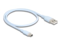Delock USB Type-C kabel 50cm Blå