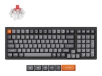 Keychron K4 MAX Tastatur Mekanisk Sydvendt RGB LED Trådløs Kablet Nordisk