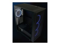LC Power Gaming 802B - Black_Wanderer_X Tower Udvidet ATX Sort