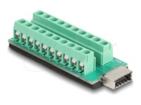 Delock USB-adapter Grøn Sølv