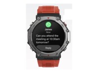Amazfit T-Rex 3 Sort Grå Orange SmartWatch