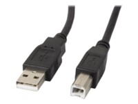 Lanberg USB 2.0 USB-kabel 50cm Sort