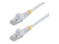 StarTech.com Snagless Cat 5e UTP Patch Cable CAT 5e Ikke afskærmet parsnoet (UTP) 3m Patchkabel Hvid