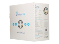 Extralink V2 CAT 6 Ikke afskærmet parsnoet (UTP) 305m Bulkkabel Grey