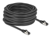 DeLOCK CAT 8.1 S/FTP, PiMF 15m Patchkabel Sort