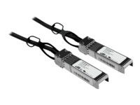 StarTech.com 1m 10G SFP to SFP Direct Attach Cable for Cisco SFP-H10GB-CU1M - 10GbE SFP Copper DAC 10Gbps Passive Twinax Dobbelt-axial 1m Direkte påsætning-kabel