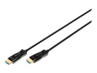 DIGITUS HDMI-kabel med Ethernet 10m Sort
