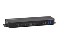 Tripp Lite HDMI USB KVM 4-Port 4K 60Hz HDR HDCP 2.2 IR USB Sharing KVM / audio / USB switch Desktop