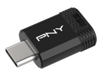 PNY Elite-X Fit 256GB USB-C 3.2 Gen 1 USB stick Sort