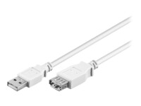 goobay USB forlængerkabel 30cm Hvid