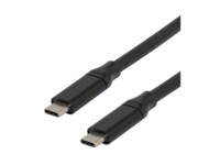 DELTACO USB 3.1 Gen 1 USB Type-C kabel 5m Sort
