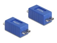 Delock USB gender changer Blå
