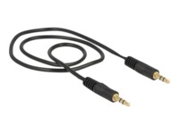 Delock Audiokabel 50cm Sort