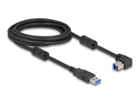 DeLOCK USB 3.0 USB-kabel 3m Sort