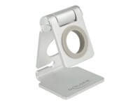 DeLOCK Holder Smart watch Sølv Aluminium Gummi