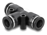 Delock Pneumatic connector 8 mm with two mounting holes T-shape