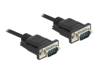 Delock Serielt kabel 5m Sort