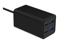 Gembird Adapter 65Watt 2xUSB-C 2xUSB-A 3.0