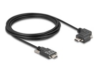 DeLOCK USB 2.0 USB Type-C kabel 3m Sort